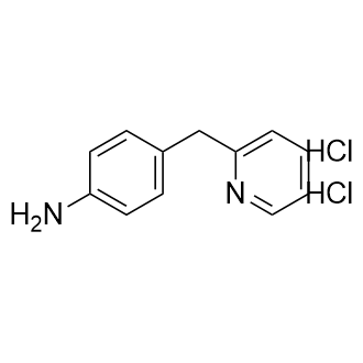 4-(Pyridin-2-ylmethyl)aniline dihydrochloride Structure