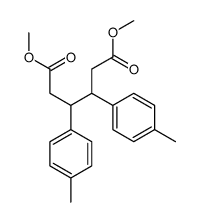 dimethyl 3,4-bis(4-methylphenyl)hexanedioate Structure