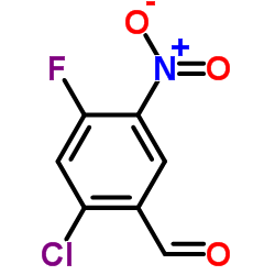 2-Chloro-4-fluoro-5-nitrobenzaldehyde picture