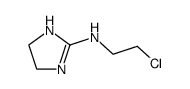 (2-chloro-ethyl)-(4,5-dihydro-1H-imidazol-2-yl)-amine结构式