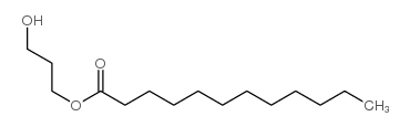 Dodecanoic acid,3-hydroxypropyl ester结构式