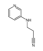 Propionitrile, 3-(3-pyridylamino)- (6CI) Structure