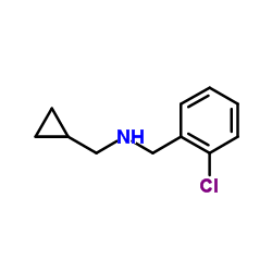 N-(Cyclopropylmethyl)-2-chloro-benzylamine structure