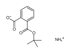 azanium,2-[(2-methylpropan-2-yl)oxycarbonyl]benzoate结构式