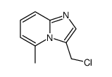 3-Chloromethyl-5-methyl-imidazo[1,2-a]pyridine结构式