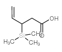 3-trimethylsilylpent-4-enoic acid结构式