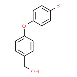 [4-(4-bromophenoxy)phenyl]methanol结构式
