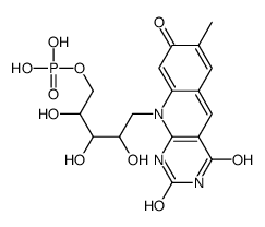 8-demethyl-8-hydroxy-5-deaza-5-carba-FMN结构式