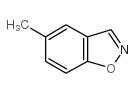 5-METHYL-1,2-BENZISOXAZOLE Structure