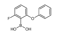 (2-Fluoro-6-phenoxyphenyl)boronic acid structure