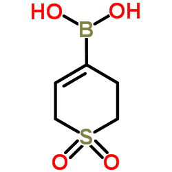 (1,1-Dioxido-3,6-dihydro-2H-thiopyran-4-yl)boronic acid picture