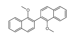 1,1’-dimethoxy-2-2’-binaphthalene Structure