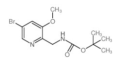 6-((TERT-BUTYLDIMETHYLSILYLOXY)METHYL)-2,3-DIMETHOXYPYRIDINE structure