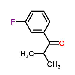 1-(3-Fluorophenyl)-2-methyl-1-propanone结构式