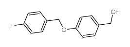 4-(4-FLUOROBENZYLOXY)BENZYL ALCOHOL Structure