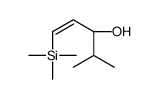 (3R)-4-methyl-1-trimethylsilylpent-1-en-3-ol Structure