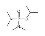 N-[dimethylamino(propan-2-yloxy)phosphoryl]-N-methylmethanamine结构式