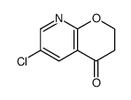 6-chloro-2,3-dihydropyrano[2,3-b]pyridin-4-one Structure