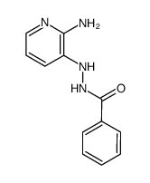 3-(2-benzoylhydrazino)-2-aminopyridine Structure