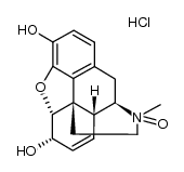 morphine N-oxide hydrochloride结构式