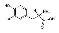 (R)-2-氨基-3-(3-溴-4-羟基苯基)丙酸图片