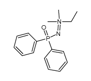 ethyldimethylammonio-N-diphenylphosphinoylimide结构式