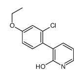 3-(2-chloro-4-ethoxyphenyl)-1H-pyridin-2-one Structure