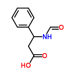 3-Formamido-3-phenylpropanoic acid Structure