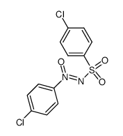 p-chlorophenylazoxy p-chlorophenyl sulfone Structure