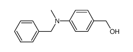 4-(benzyl-methyl-amino)-benzyl alcohol structure