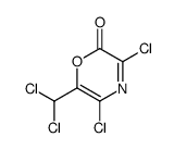 2H-1,4-Oxazin-2-one,3,5-dichloro-6-(dichloromethyl)- picture