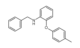 2-benzylamino-4'-methyldiphenyl ether Structure