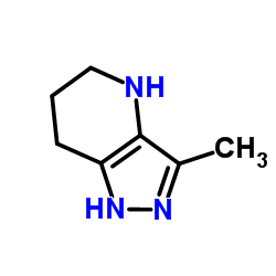 3-Methyl-4,5,6,7-tetrahydro-1H-pyrazolo[4,3-b]pyridine Structure