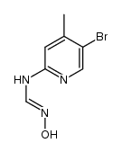 N-(5-bromo-4-methylpyridin-2-yl)-N'-hydroxyformimidamide结构式