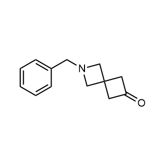 2-苄基-2-氮杂螺[3.3]庚-6-酮结构式