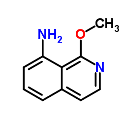 1-Methoxyisoquinolin-8-amine结构式