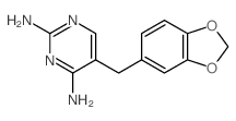 5-(benzo[1,3]dioxol-5-ylmethyl)pyrimidine-2,4-diamine picture