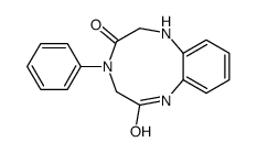 4-phenyl-1,2,5,7-tetrahydro-1,4,7-benzotriazonine-3,6-dione结构式