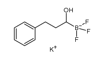 potassium (1-hydroxy-3-phenylpropyl)trifluoroboranuide Structure