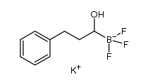 potassium (1-hydroxy-3-phenylpropyl)trifluoroboranuide结构式