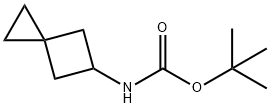 tert-Butyl spiro[2.3]hexan-5-ylcarbamate Structure