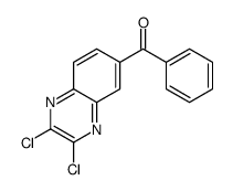 (2,3-dichloroquinoxalin-6-yl)-phenylmethanone结构式