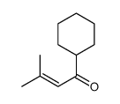 1-cyclohexyl-3-methylbut-2-en-1-one Structure