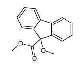 methyl 9-methoxyfluorene-9-carboxylate Structure