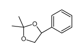 (4S)-2,2-dimethyl-4-phenyl-1,3-dioxolane Structure