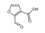 2-甲酰基呋喃-3-羧酸结构式
