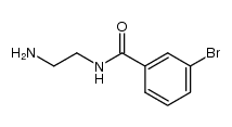 N-(2-aminoethyl)-3-bromobenzamide结构式