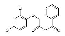 4-(2,4-dichlorophenoxy)-1-phenylbutane-1,3-dione结构式
