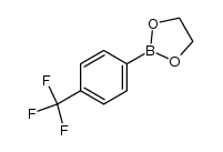 2-[4-(Trifluoromethyl)phenyl]-1,3,2-dioxaborolane Structure