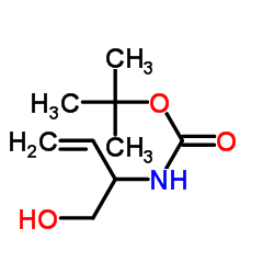 2-(BOC-AMINO)-3-BUTEN-1-OL structure